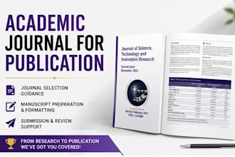 layout scientific, medical, and academic journal issues