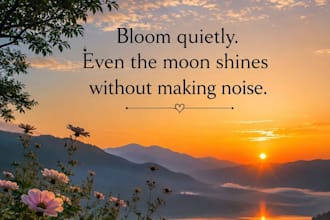 create aesthetic motivational quote posts for instagram