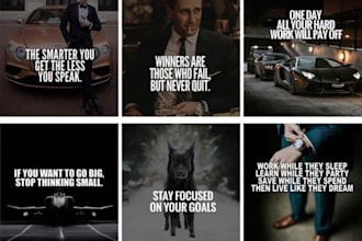 create aesthetic motivational quote posts for instagram