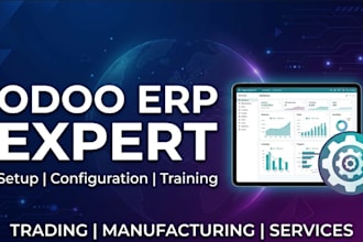 setup and configure odoo erp for your business