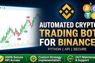create an automated crypto trading bot for binance