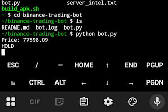 create an automated crypto trading bot for binance
