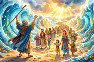 christian children story book illustration, children story, children story book