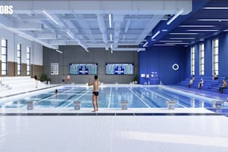 redesign swimming pool plan, plumbing pipe layout,  cgi pergola patio outdoor