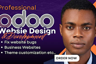 build custom odoo website design, odoo ecommerce and erp integration