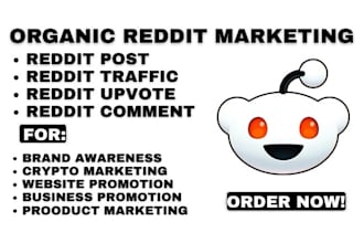 do high quality reddit SEO post, comment for company website product link, iptv