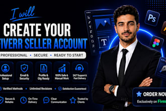 create fiver seller acccount