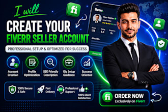 create fiver seller acccount