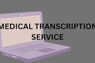 do audio and video transcribe, podcast, medical transcription