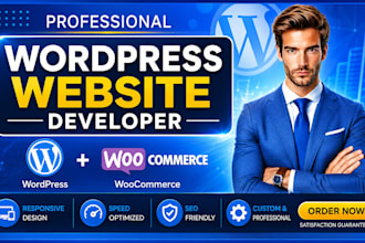 revamp, redesign or rebuild wordpress woocommerce website