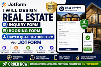 design real estate inquiry form booking form buyer qualification form on jotform