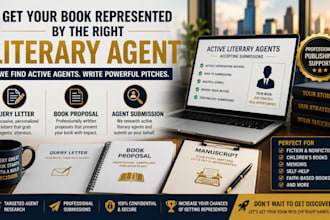 submit your book to active literary agent,write, your query letter,book proposal