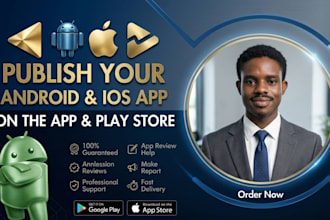 publish and upload ios android app to app store and play store