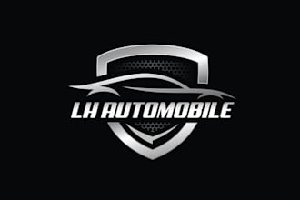 design monogram automobile business brand logo