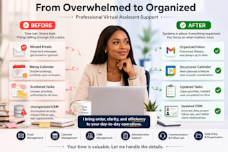 be your executive virtual assistant for executive support