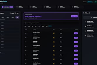 provide a premium fantasy football mock draft experience
