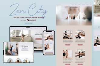 design, redesign showit website, customize template