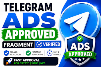 fix telegram ads rejection and do telegram fragment verification