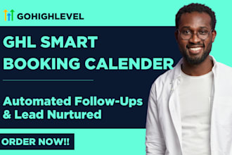 setup gohighlevel booking calendar and lead follow up automation