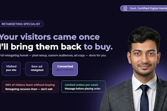 set up a facebook and instagram retargeting campaign