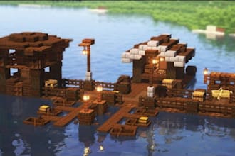 build in minecraft a variety of beatiful builds