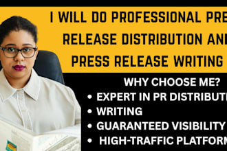 do professional press release distribution and press release writing