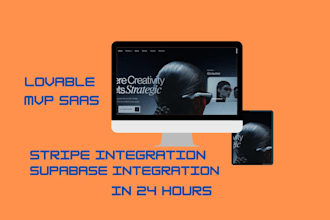 integrate stripe payments, supabase, shopify into your lovable app