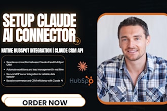 setup native claude hubspot connector and claude ai hubspot API claude CRM setup