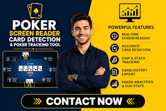 develop poker ocr reader table recognition and hand history parser