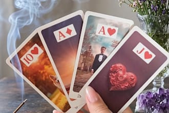 do a precise lenormand reading for fast and direct answers