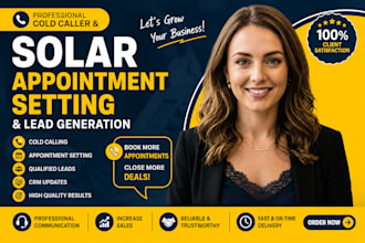 do solar appointment setting and cold calling for lead generation