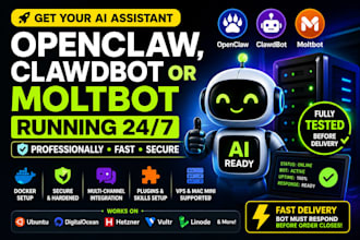 install setup openclaw clawdbot moltbot on vps or mac mini