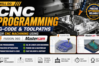 do cnc programming g code toolpath for cnc machining using fusion 360 mastercam