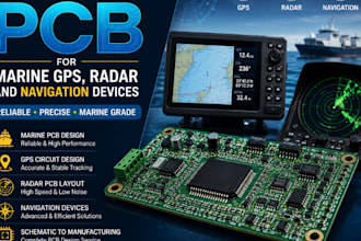 design pcb for marine gps radar and navigator devices