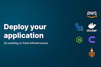 deploy your application on your infrastructure
