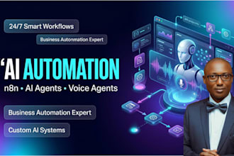 build n8n ai automation crm workflow ai voice agent