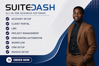 setup suitedash suite dash client portal dashboard suitedash project management