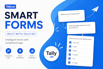 build tally so forms with conditional logic and integrations