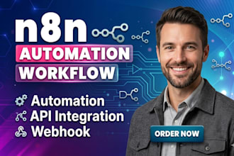 build n8n ai agent, n8n automation, n8n workflow and ai workflow automation