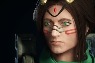 do a game character or just retopology uv and texture
