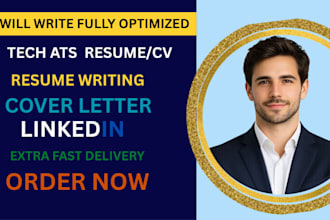 provide resume writing services for tech sales CV IT engineering cybersecurity