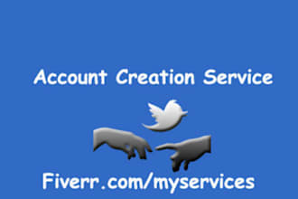 create Upto 25 Accounts for You on Any Website You want