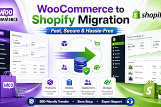 migrate your woocommerce store to shopify