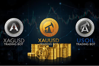 install high frequency xauusd trading bot, xagusd trading bot, usoil trading bot