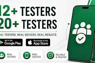 12 testers 20 testers 12 app testers mobile app 12 testers goggle play 20 tester