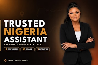 do anything for you in nigeria online tasks,run errands and virtual assistance