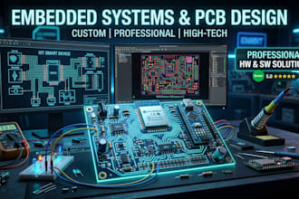 create pcb design, schematic, and electronic hardware projects