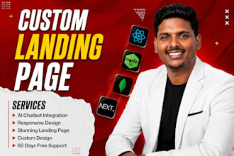 do modern landing page for startups and businesses