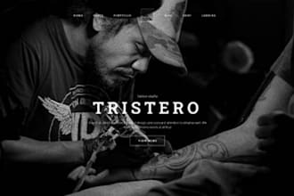 squarespace tattoo artist portfolio website ceramic artist mural artist website