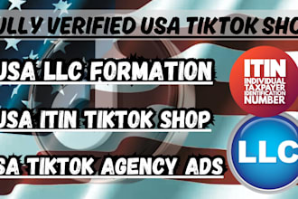 verify USA llc, tiktok shop, be your USA representative